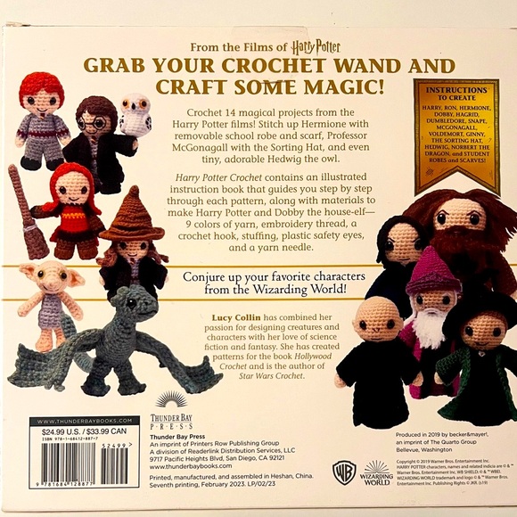 HARRY POTTER Crochet Kit - Picture 2 of 2